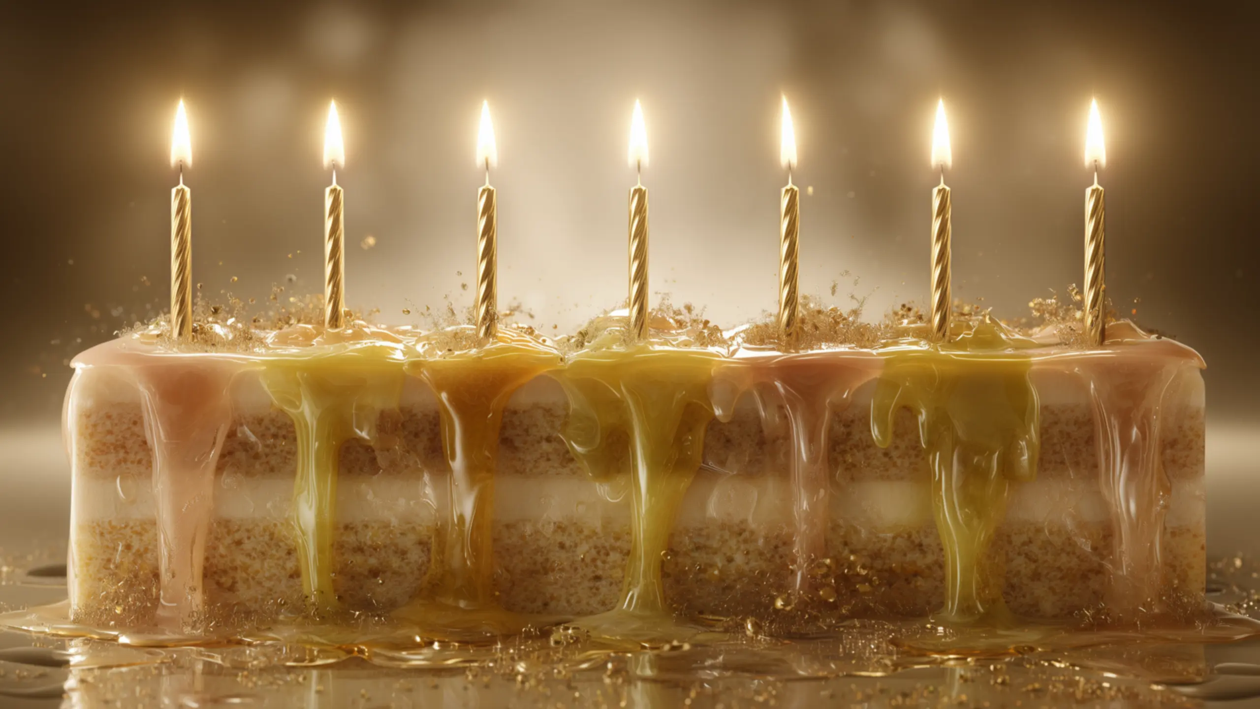 Τούρτα γενεθλίων με πολλά αναμμένα κεριά, συμβολική εικόνα της ηλικίας και της μετάβασης μετά τα 30.