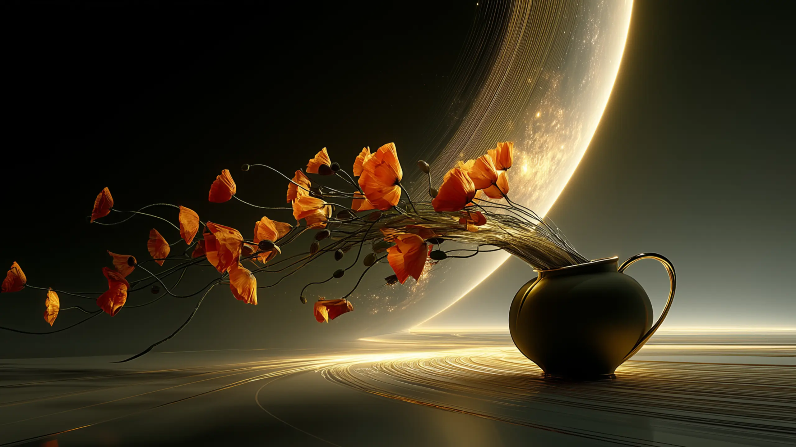 Συμβολική απεικόνιση του Πλούτωνα στον Υδροχόο με αγγείο που εκφράζει την ανατολή μιας νέας εποχής.