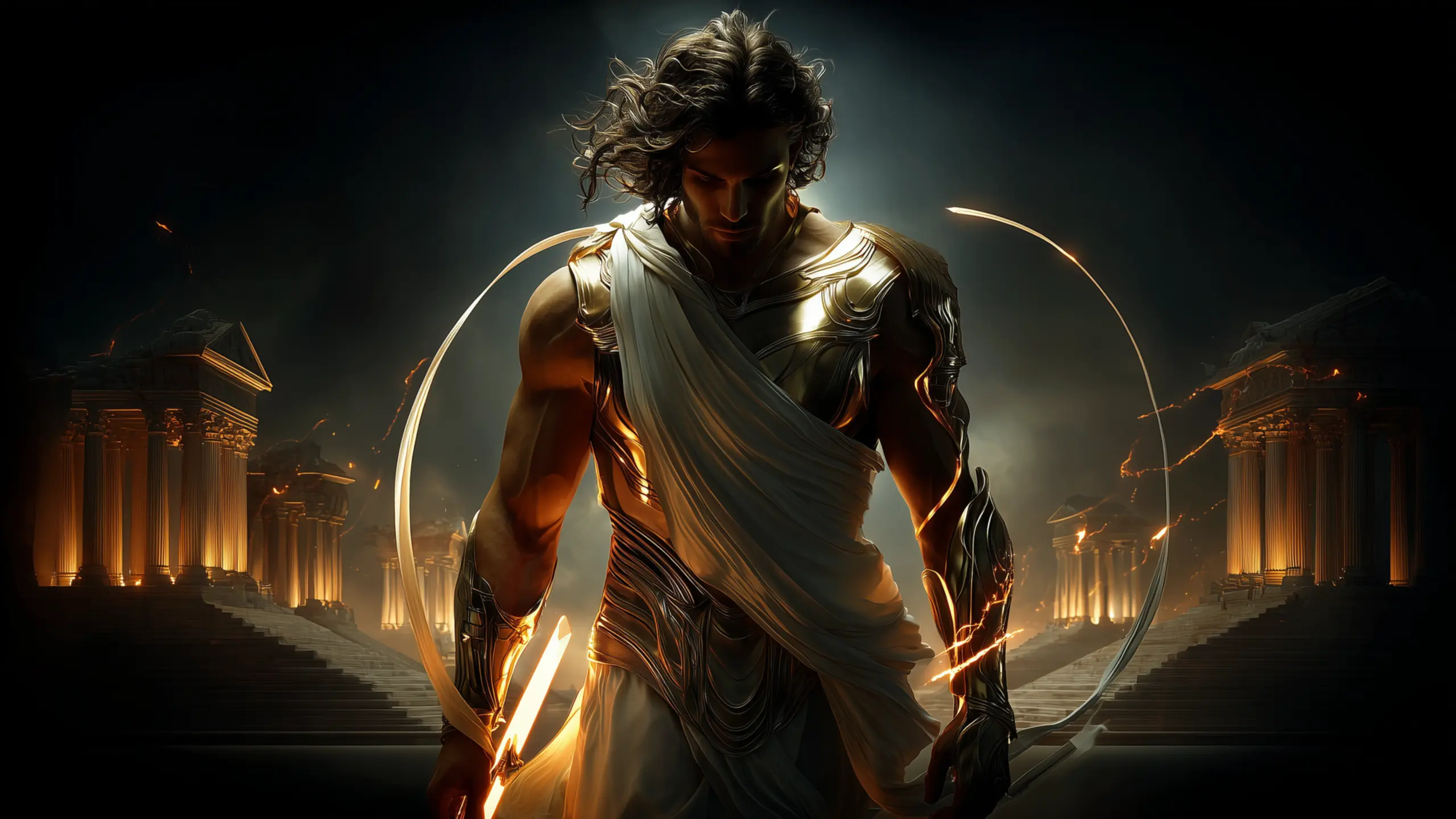 Συμβολική απεικόνιση του Άρη στον Λέοντα και της δημιουργικής δύναμης έκφρασης και ηγεσίας.