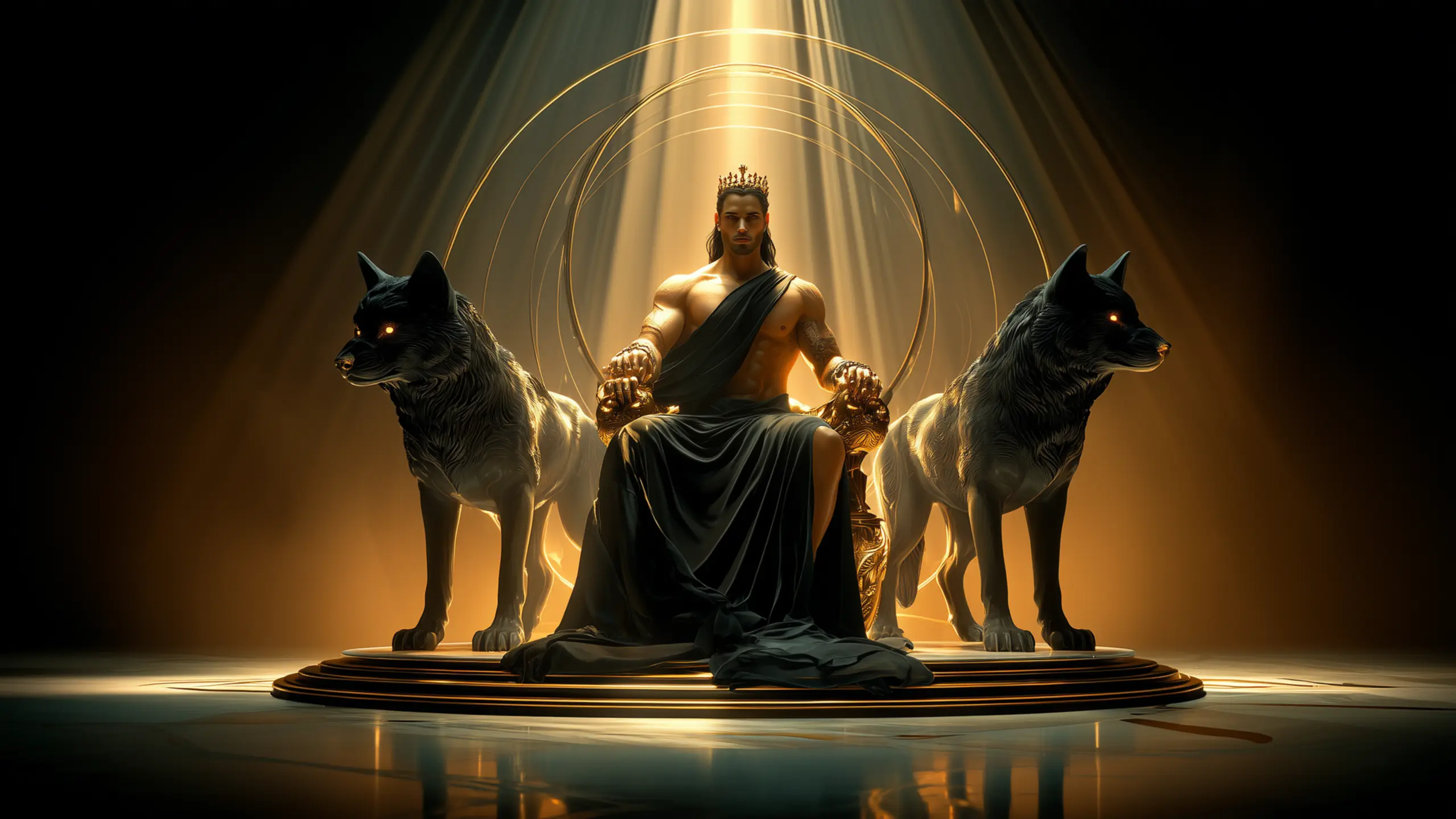 Συμβολική απεικόνιση του πλανήτη Πλούτωνα και της μεταμορφωτικής του δύναμης στην Ψυχολογική Αστρολογία.